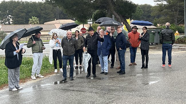 Visite de quartier de la Draille du Deven