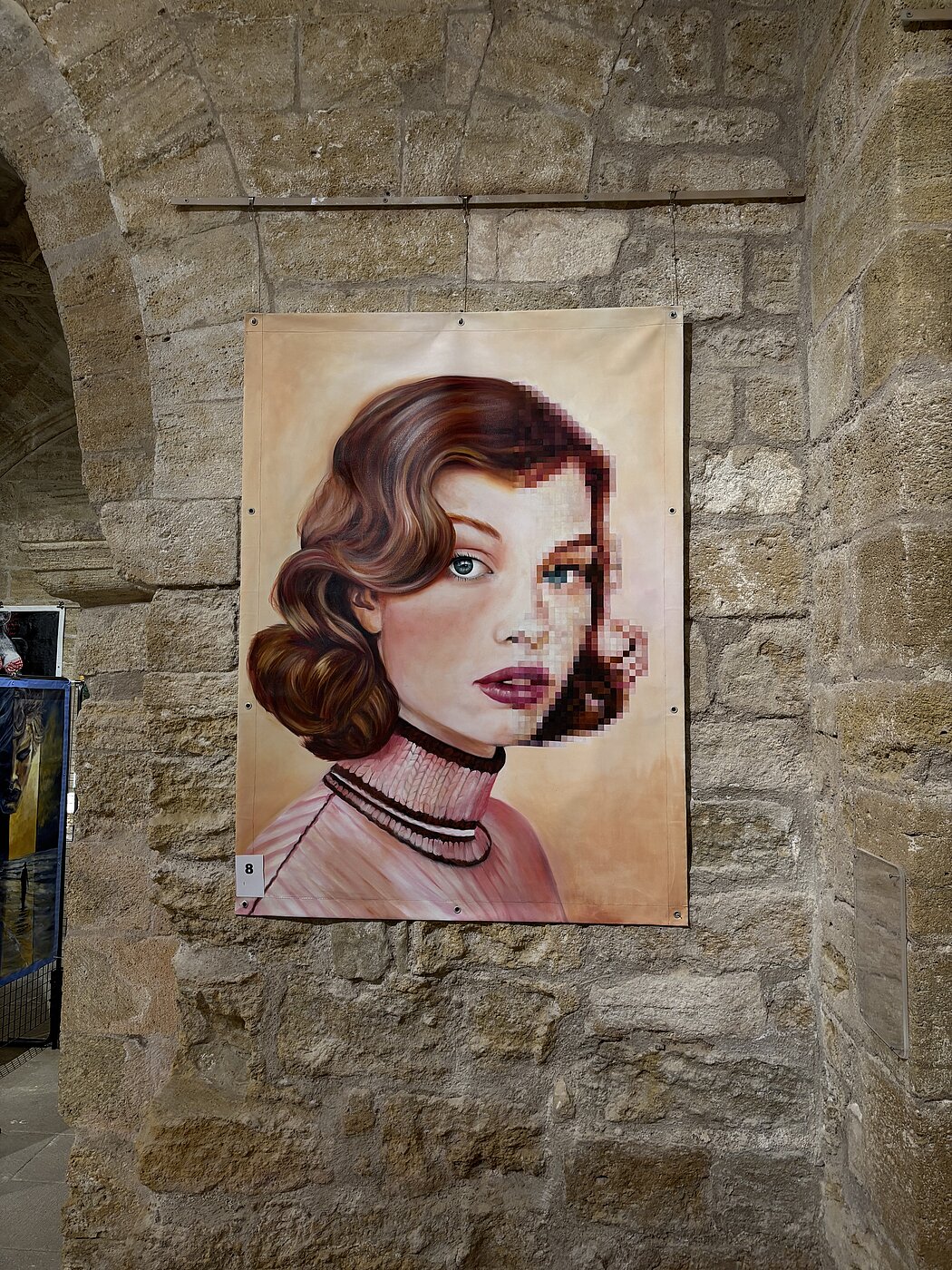 Toile ayant obtenu la prix du jury