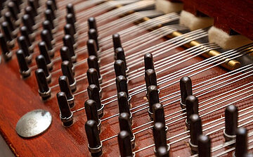 Photo instrument de musique clavecin 