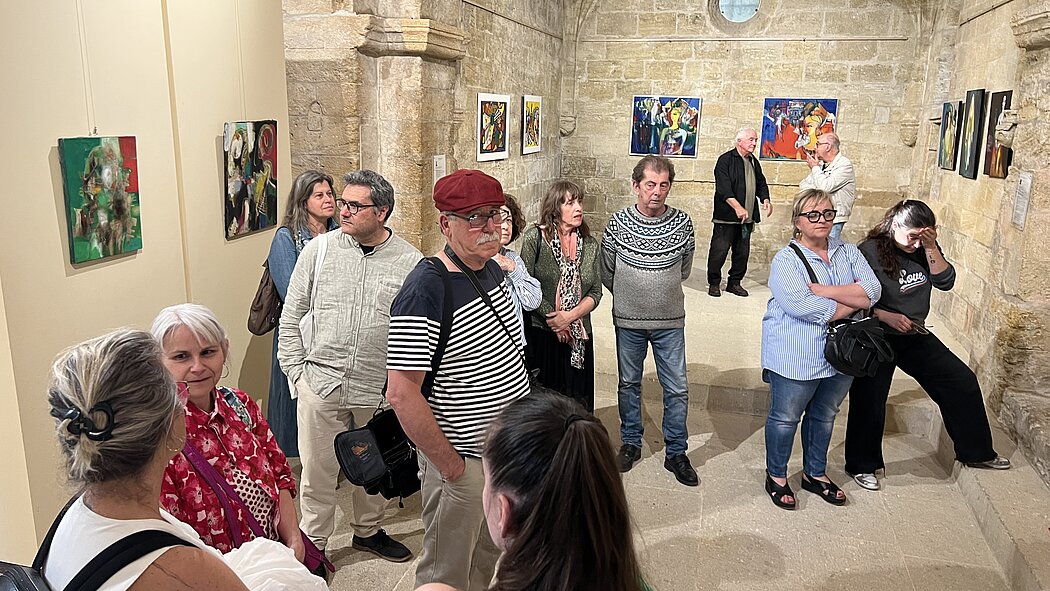 Vernissage de l'expo sur l'Art arménien à la chapelle