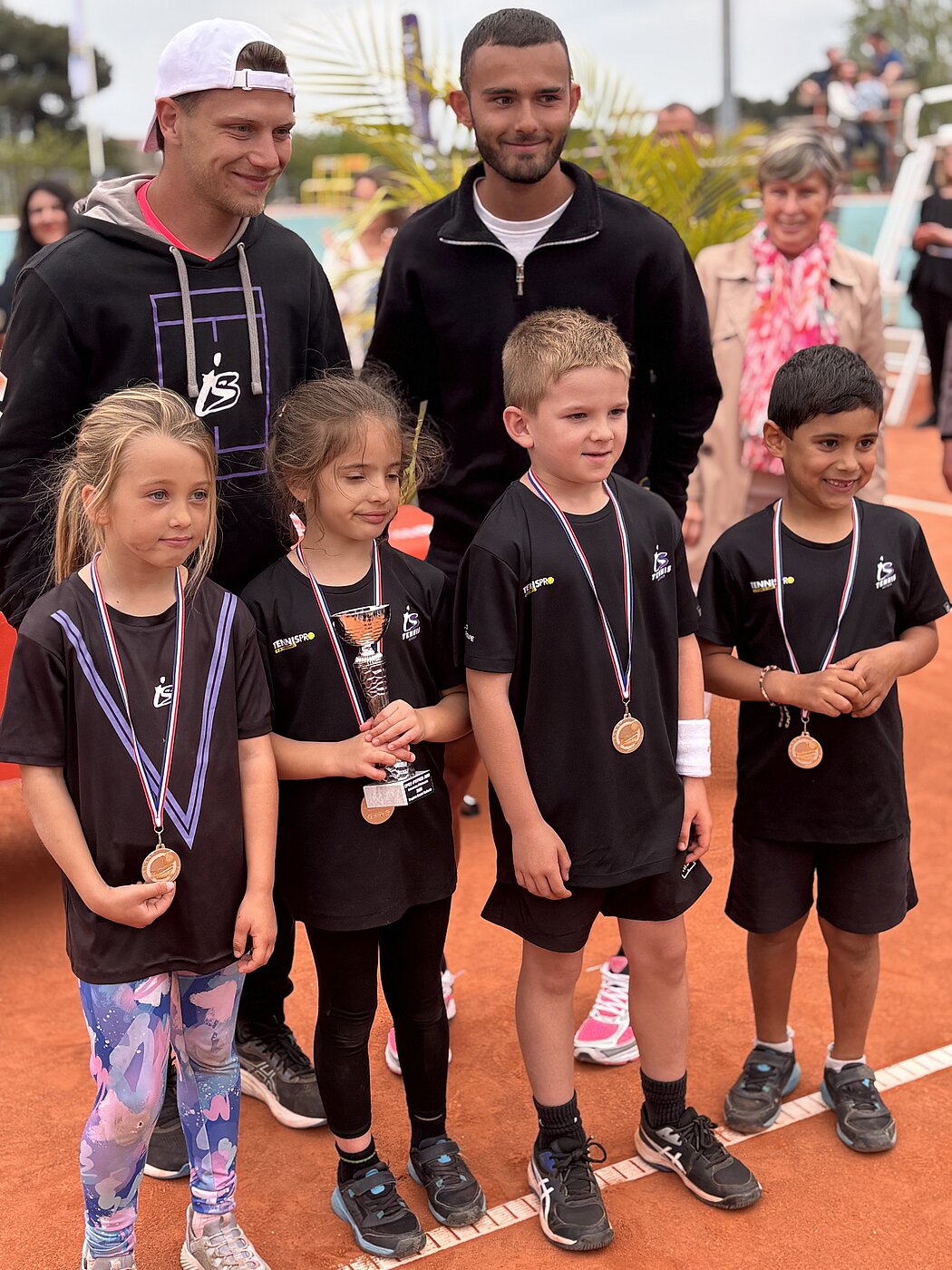 Les pitchouns du tennis d'Istres