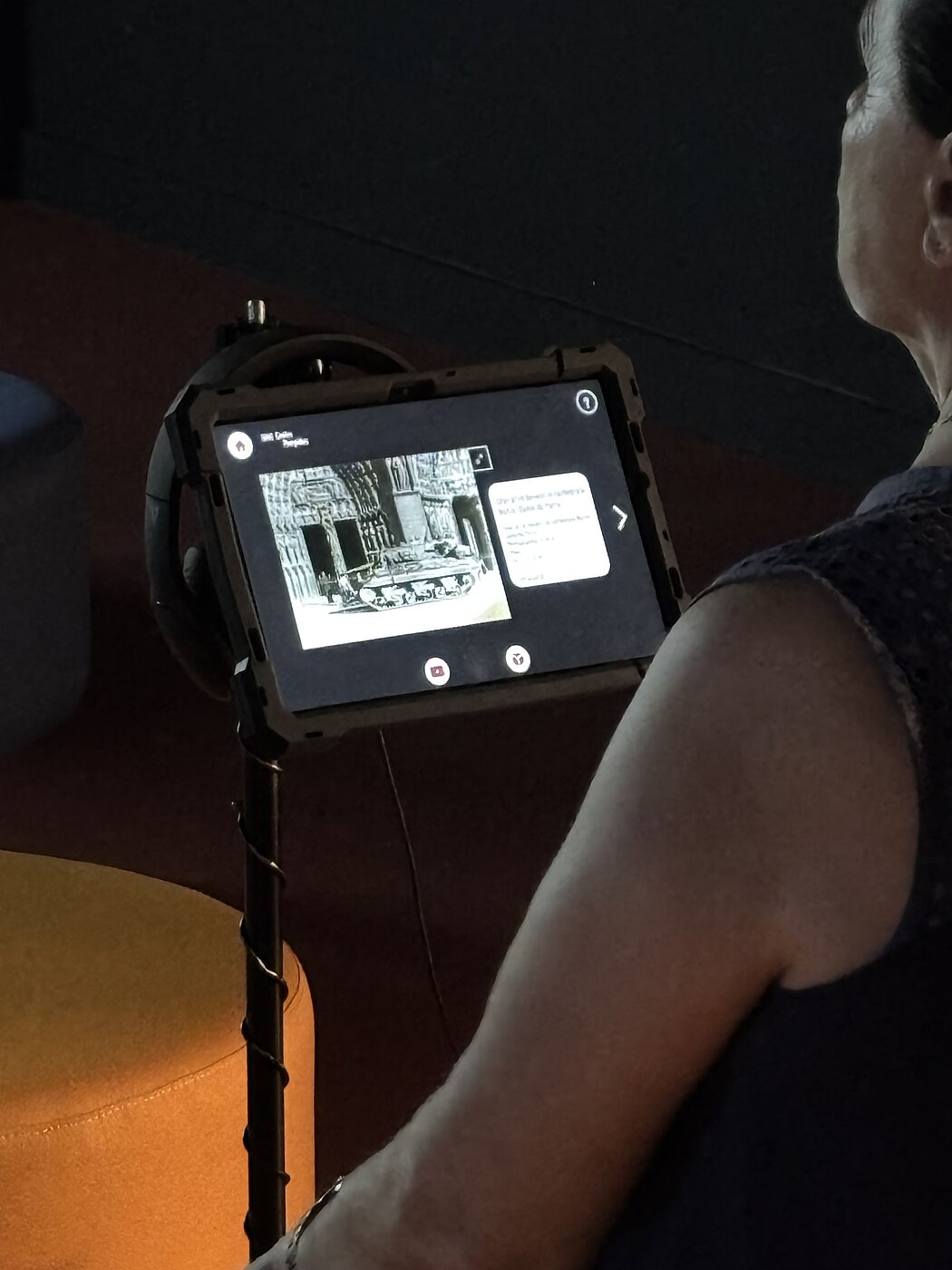 Nexus : salle vidéo découverte de Notre dame de Paris