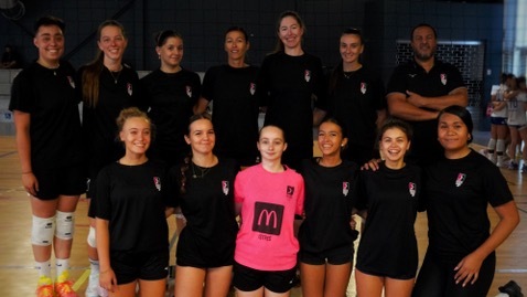 l'équipe de volley d'Istres