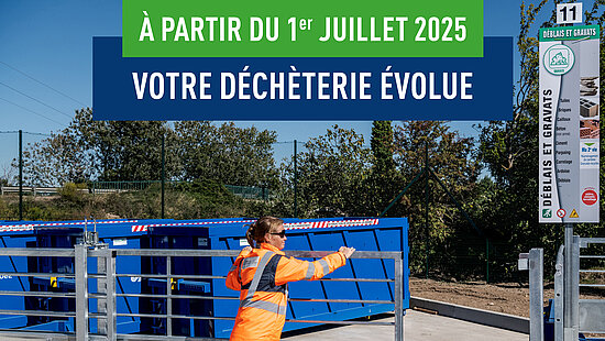 affiche adoptez le bon reflex - gestion des déchets