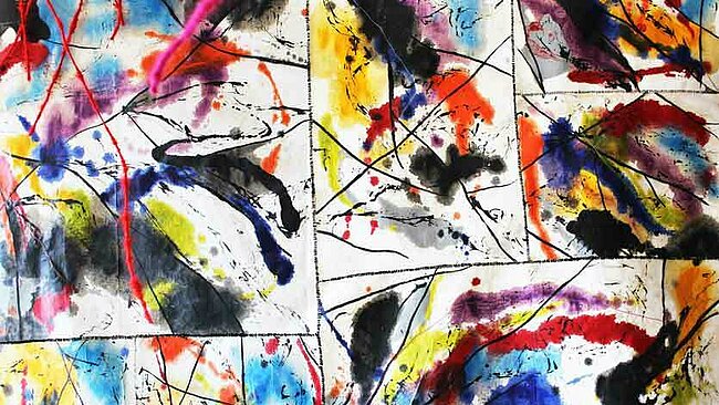 Toile colorée