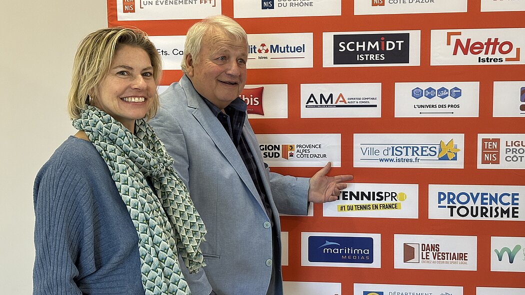 Sandrine Latil et François Bernardini