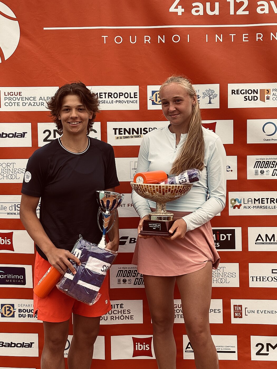 Les deux finalistes filles : Antonina et Michelle