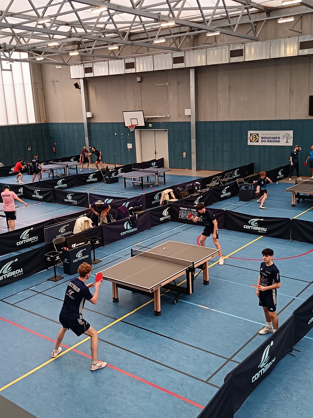 compétition de tennis de table
