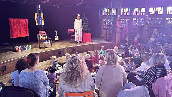 Spectacle pour les tout-petits au Magic Mirrors