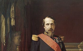 peinture à l'huile de Napoleon 3 