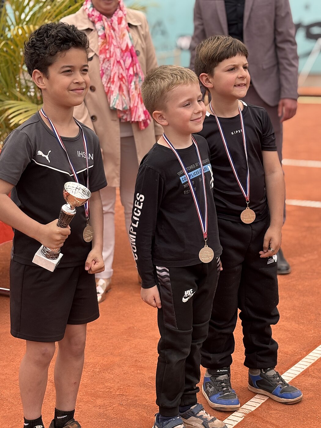 Les pitchouns du tennis d'Entressen