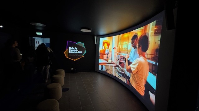 Inauguration de la halle de l'emploi INDUSTRIE 360°