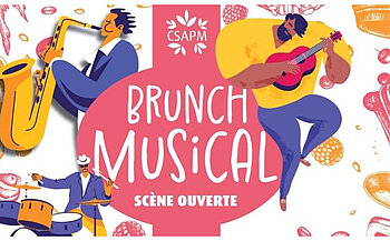 illustration brunch musical