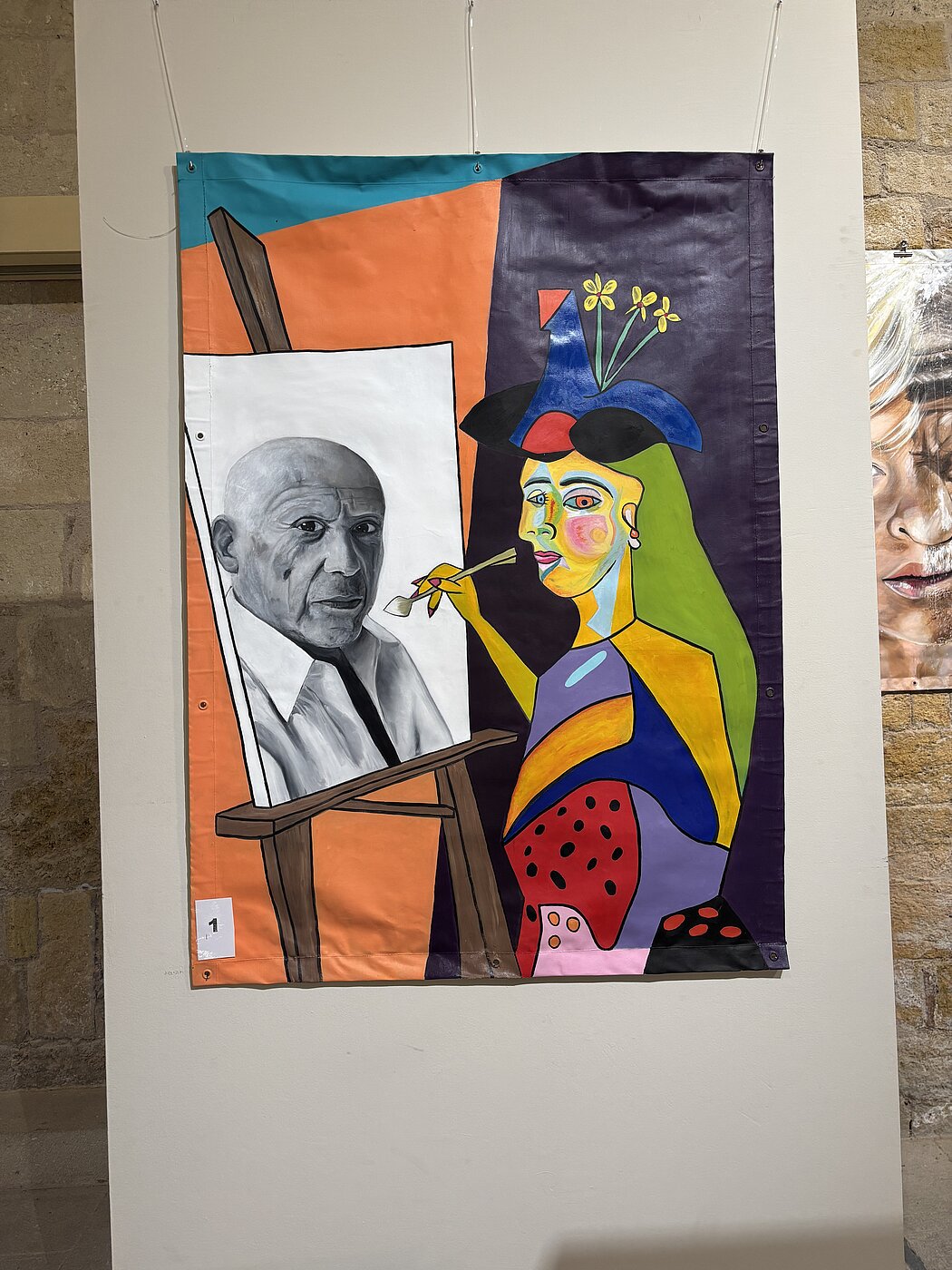 Toile ayant obtenu la prix du public