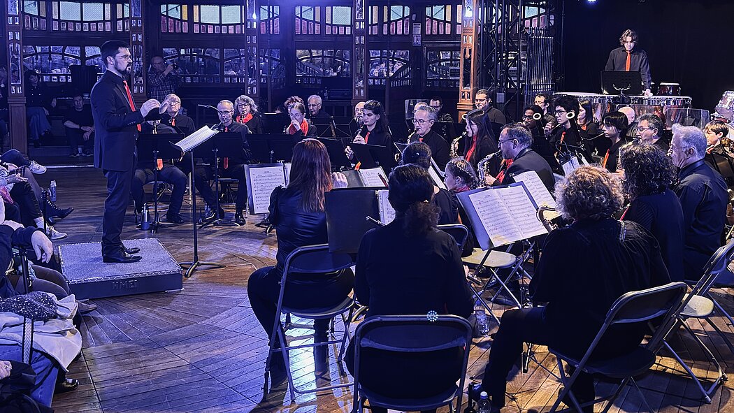 orchestre et son chef