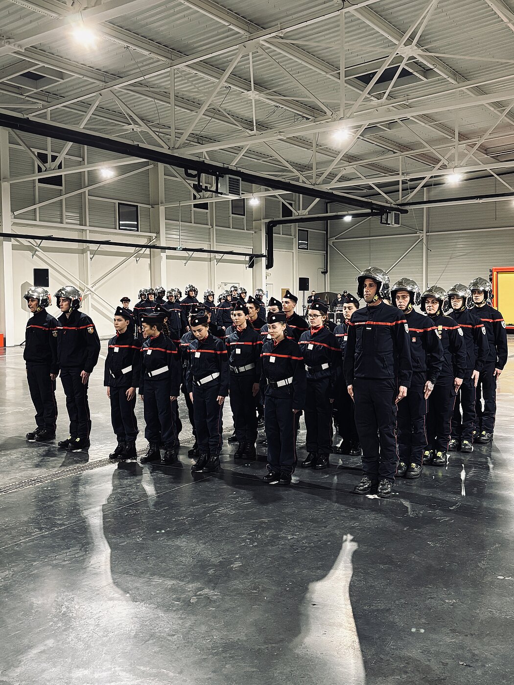 les jeunes sapeurs pompiers