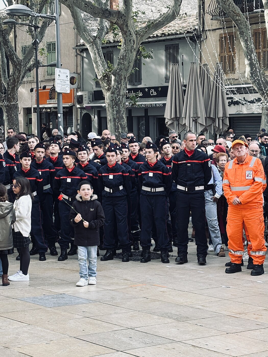 Les jeunes sapeurs pompiers