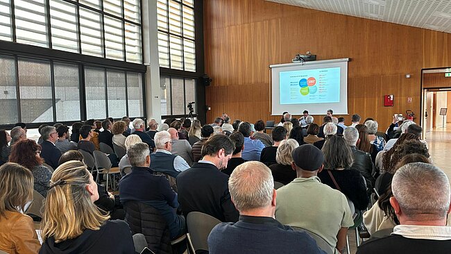 Le public de la réunion