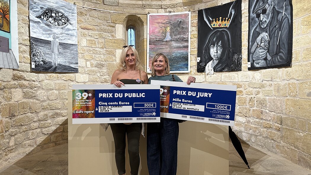 Les lauréates du GP de peinture