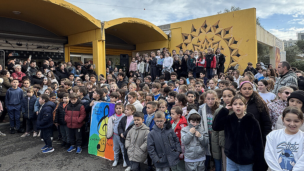 Les enfants chantent la paix