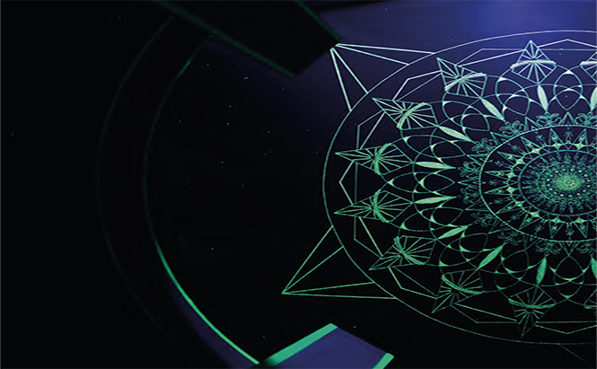 extrait de l'oeuvre de Isabelle Perù - L’âme agit, 2022