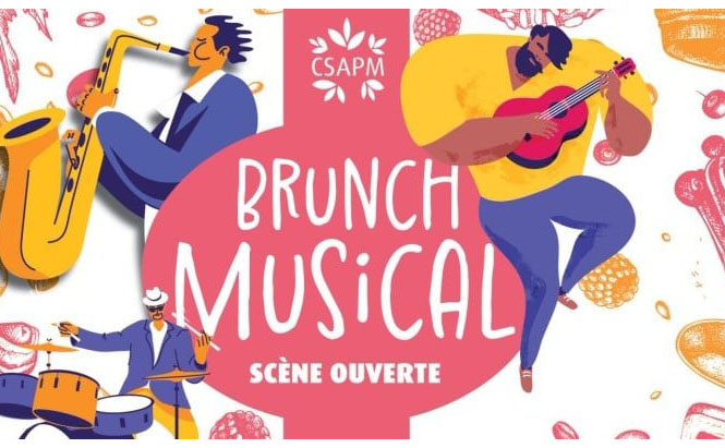 illustration brunch musical