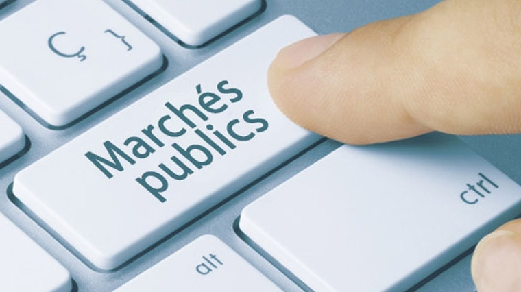 Lien vers le site marchés publics 