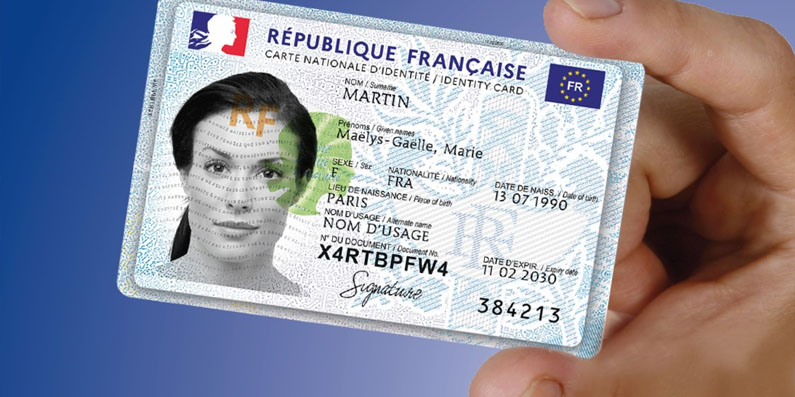 CARTE NATIONALE D'IDENTITÉ pré demande en ligne possible photo de carte d'identité 