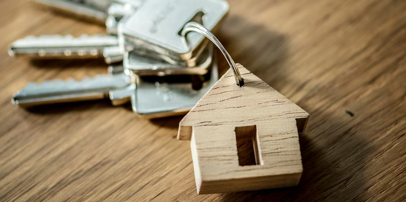 DEMANDE DE LOGEMENT photo d'un trousseau de clés